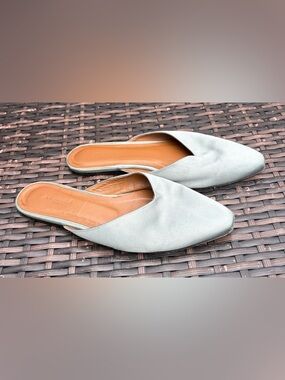 Le Monde Beryl Satin And Leather Regency Mules | Size 39